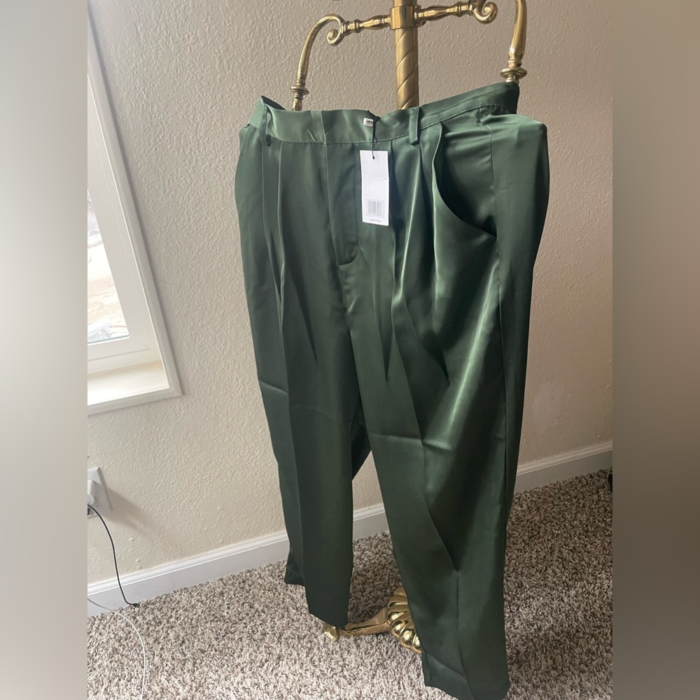 Jason Wu crinkled pants High-Rise Wide-Leg Pants